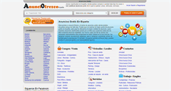 Desktop Screenshot of anunciofrezco.com